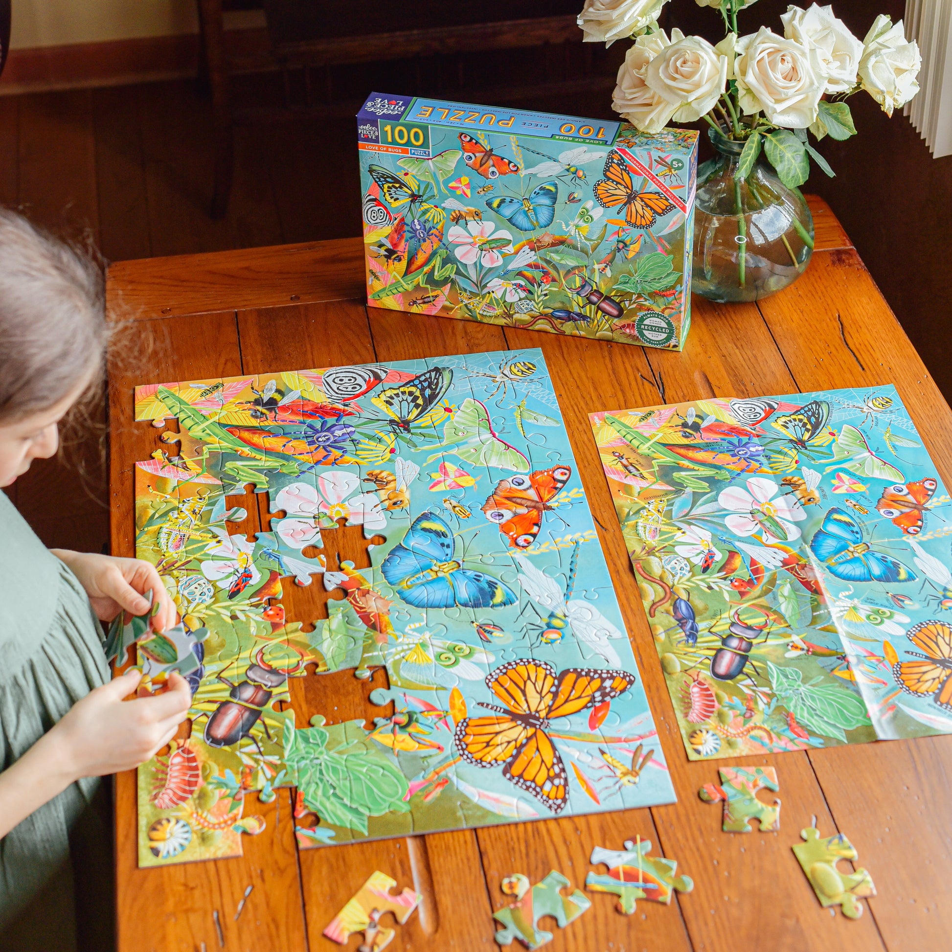 What Age is a 100 Piece Puzzle for